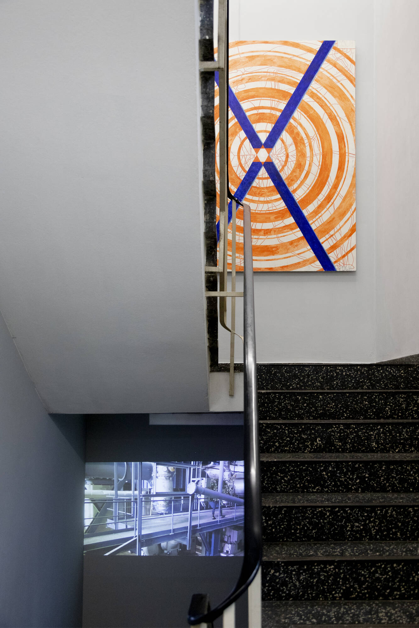 Image:from left to right: Stella Geppert BUSK, Powerplant, Kunsthalle Nord, Aalborg, 2018, Martin Assig Poch Poch Leben, 2021