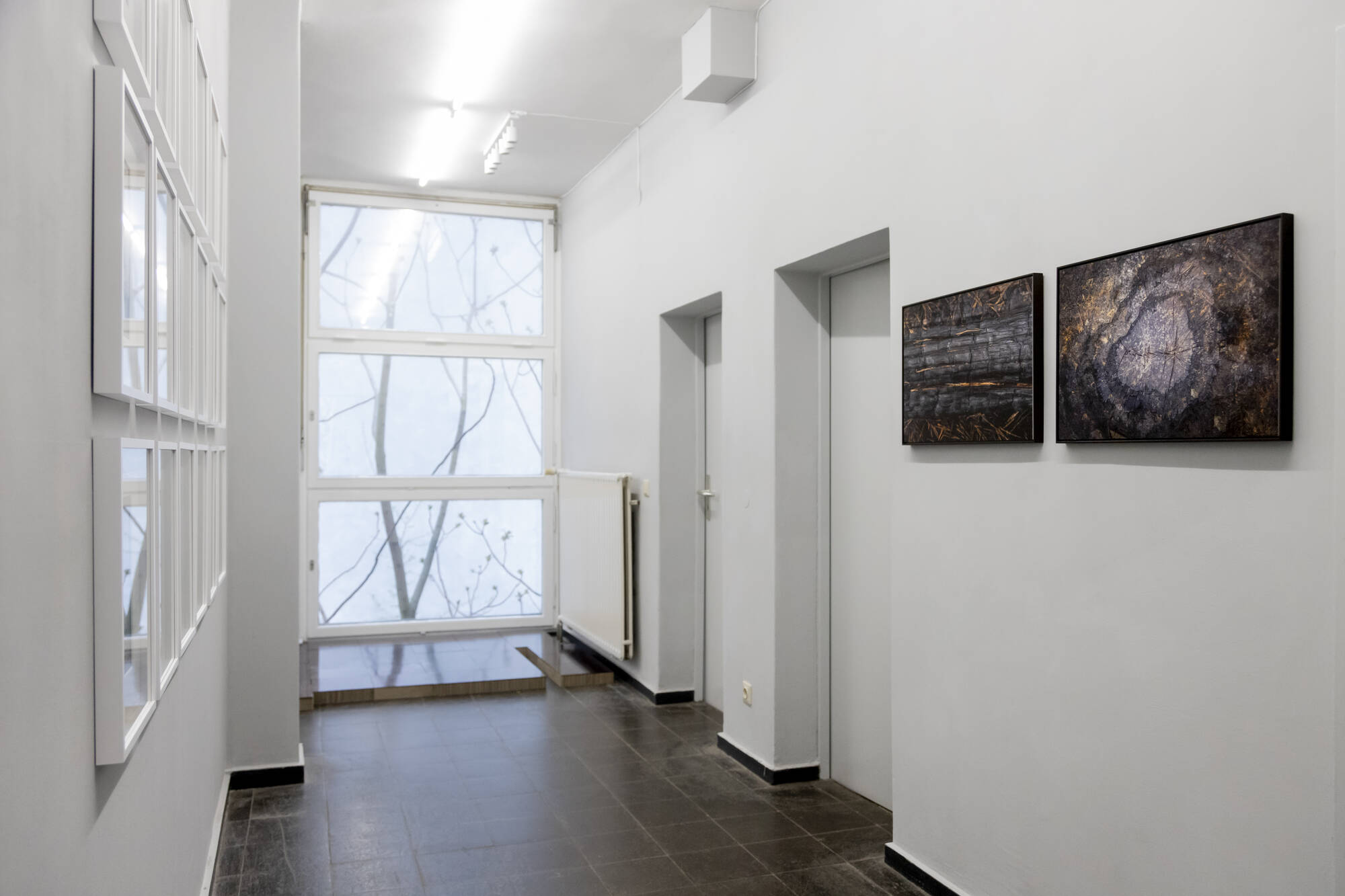 Image:from right to left: Halina Hildebrand, How long is now, 2020, Renewal, 2020, Alice Dittmar Inn Fluss, 2025